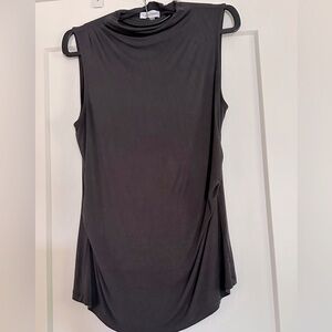 Chic Calvin Klein High Neck Fitted Top-Size Medium